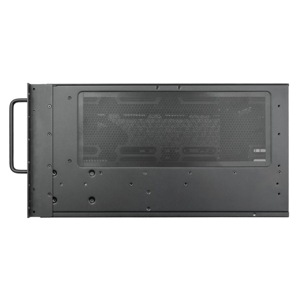SilverStone RM600 Rackmount Case, E-ATX / SSI-EEB, 6U Form Factor - dark grey
