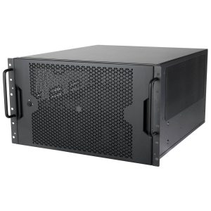 SilverStone RM600 Rackmount Case, E-ATX / SSI-EEB, 6U Form Factor - dark grey