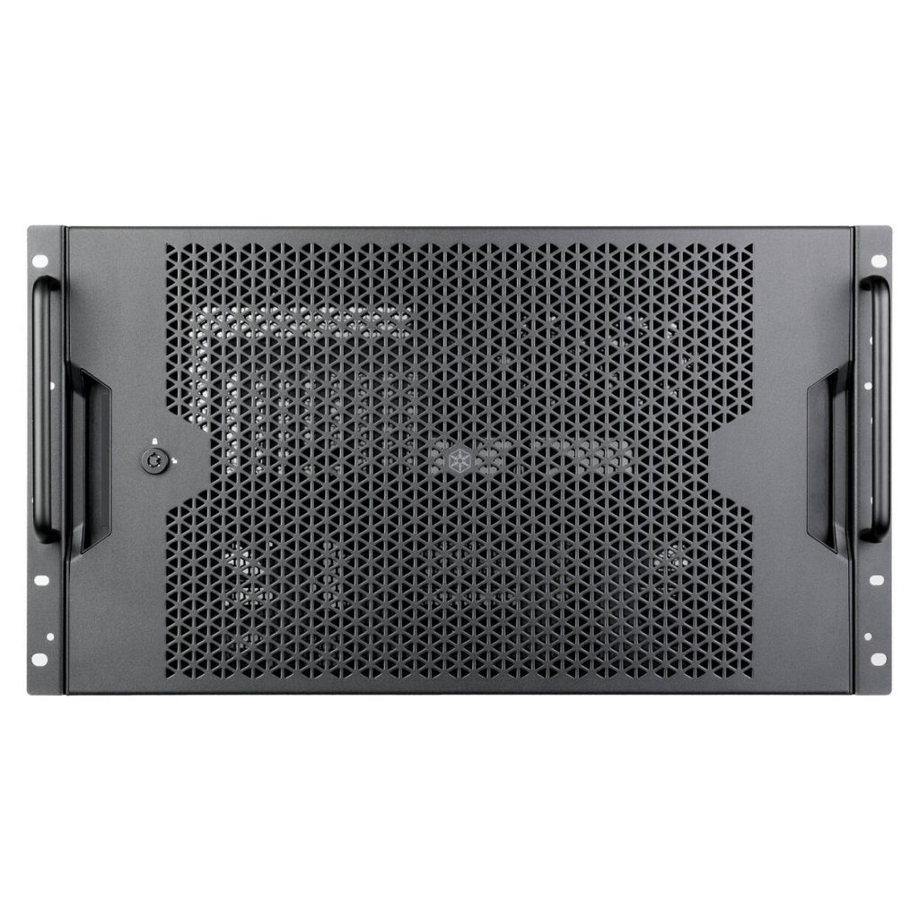 SilverStone RM600 Rackmount Case, E-ATX / SSI-EEB, 6U Form Factor - dark grey
