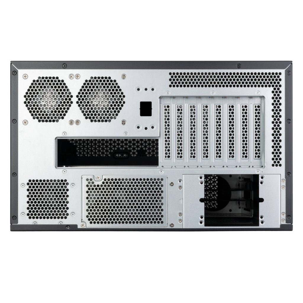 SilverStone RM600 Rackmount Case, E-ATX / SSI-EEB, 6U Form Factor - dark grey