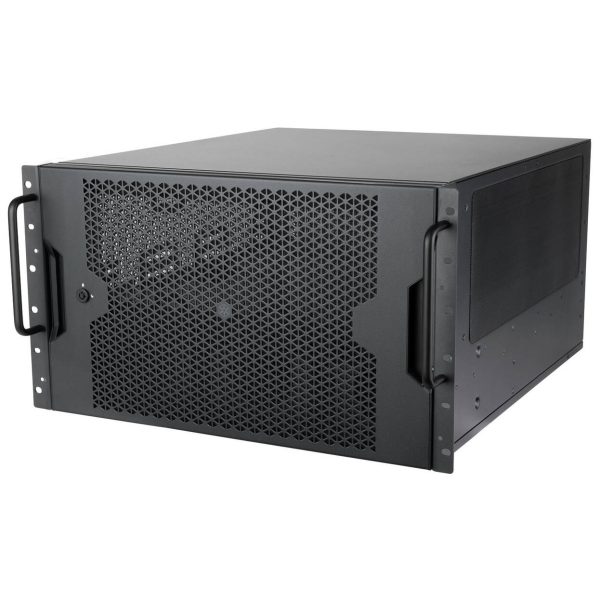 SilverStone RM600 Rackmount Case, E-ATX / SSI-EEB, 6U Form Factor – dark grey