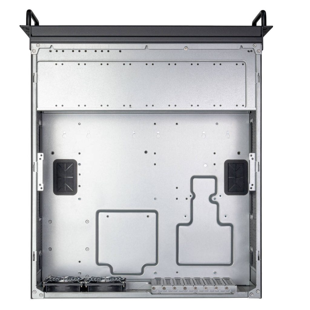 SilverStone RM600 Rackmount Case, E-ATX / SSI-EEB, 6U Form Factor - dark grey