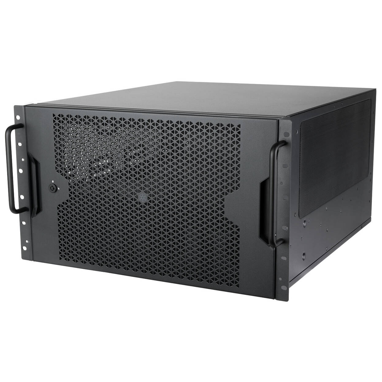 SilverStone RM600 Rackmount Case, E-ATX / SSI-EEB, 6U Form Factor - dark grey