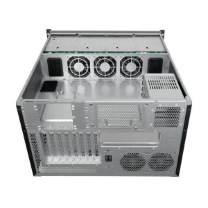 SilverStone RM61-312 Rackmount Case, 12-Bay, 6U - black