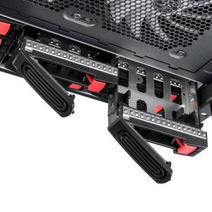 SilverStone RM61-312 Rackmount Case, 12-Bay, 6U - black