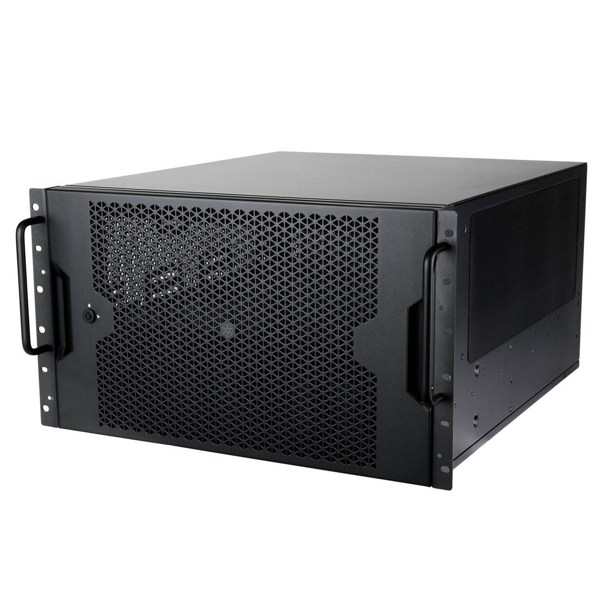 SilverStone RM61-312 Rackmount Case, 12-Bay, 6U - black