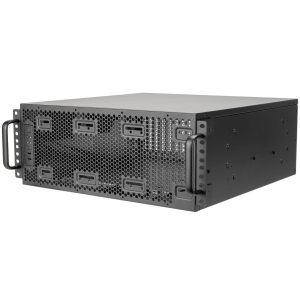 SilverStone RM4A Server Case, 4U Rackmount, SSI-EEB, Mesh - Dark Grey