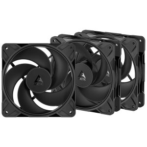 ARCTIC P12 Pro Reverse Fan, PWM - 120mm, black, pack of 3 : image 1
