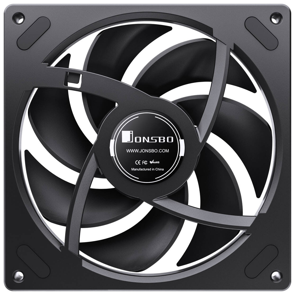 Jonsbo ZA-140B PWM Fan, ARGB - 140mm, black