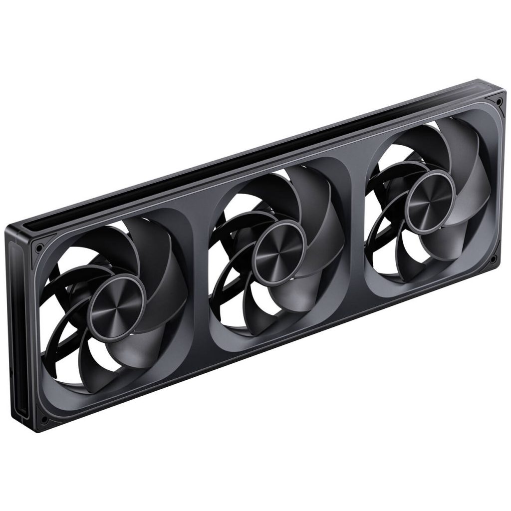 Jonsbo ZA-420BR PWM Fan, Reverse, ARGB - 3x 140mm, black