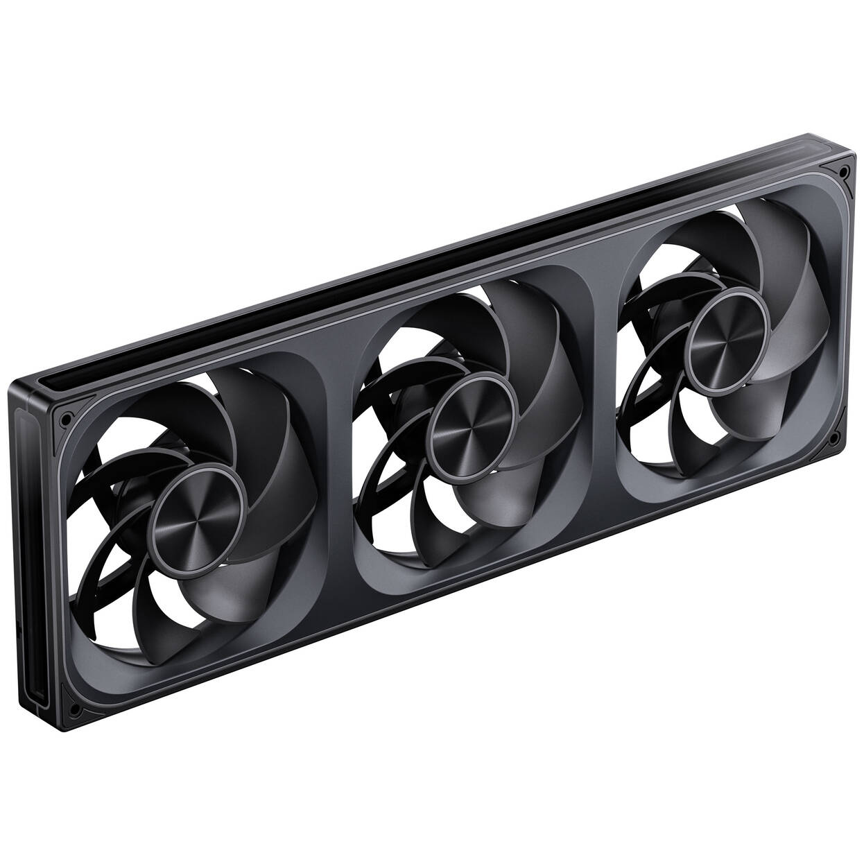 Jonsbo ZA-420BR PWM Fan, Reverse, ARGB - 3x 140mm, black