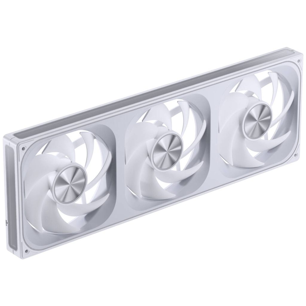 Jonsbo ZA-420W PWM Fan, ARGB - 3x 140mm, white