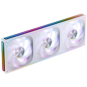 Jonsbo ZA-420W PWM Fan, ARGB - 3x 140mm, white