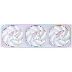Jonsbo ZA-420W PWM Fan, ARGB - 3x 140mm, white