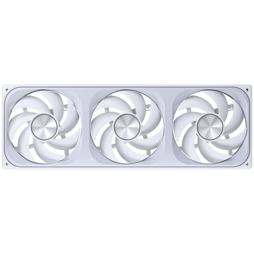Jonsbo ZA-420W PWM Fan, ARGB - 3x 140mm, white