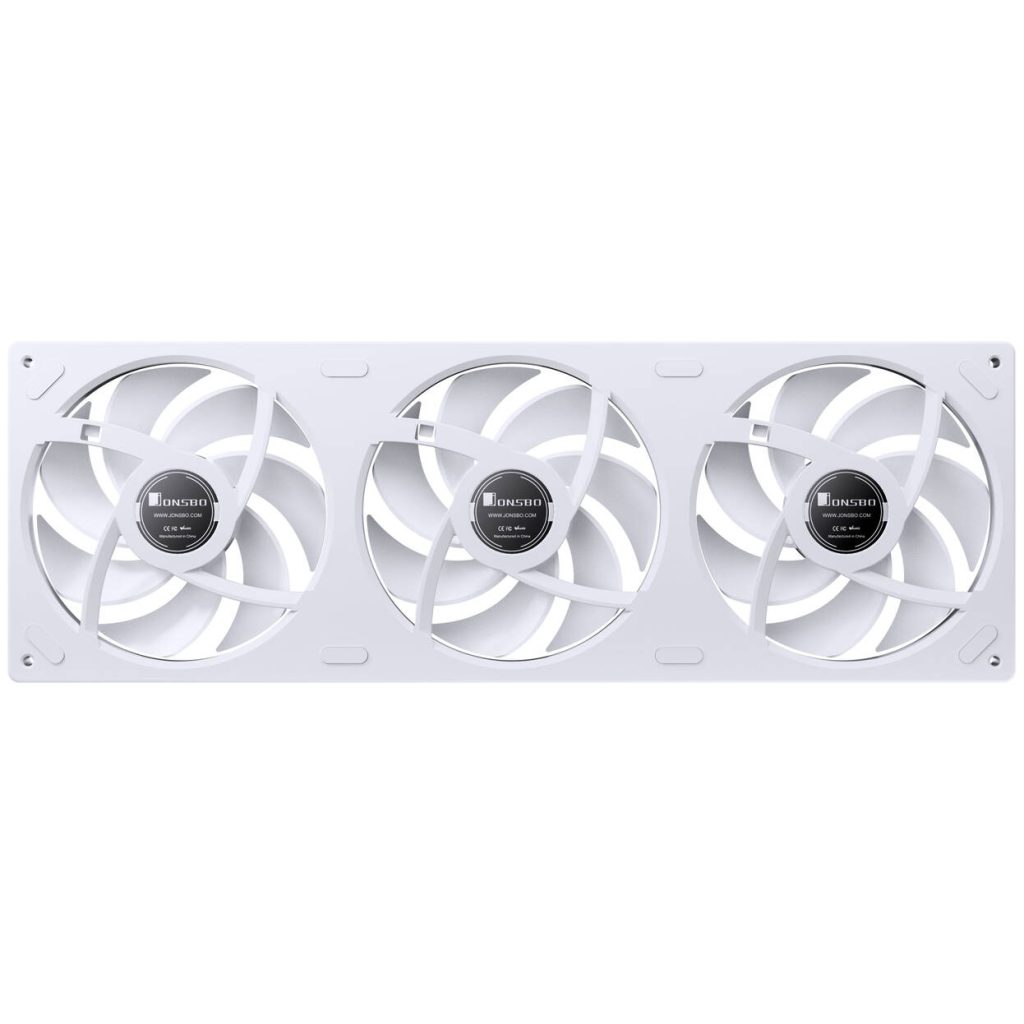 Jonsbo ZA-420W PWM Fan, ARGB - 3x 140mm, white