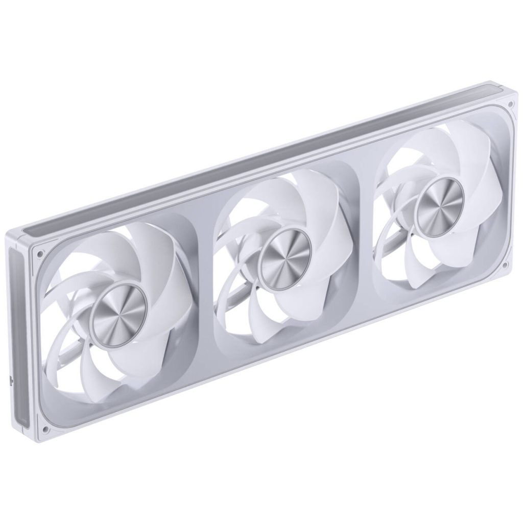 Jonsbo ZA-420WR PWM Fan, Reverse, ARGB - 3x 140mm, white