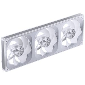 Jonsbo ZA-420WR PWM Fan, Reverse, ARGB - 3x 140mm, white