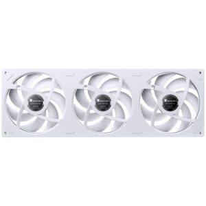 Jonsbo ZA-420WR PWM Fan, Reverse, ARGB - 3x 140mm, white