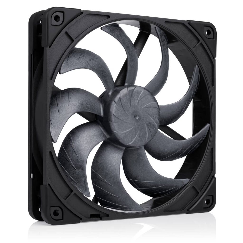 Noctua NF-A14X25 G2 chromax.black Fan, PWM, LCP - black, 140mm