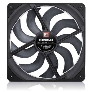Noctua NF-A14X25 G2 chromax.black Fan, PWM, LCP - black, 140mm