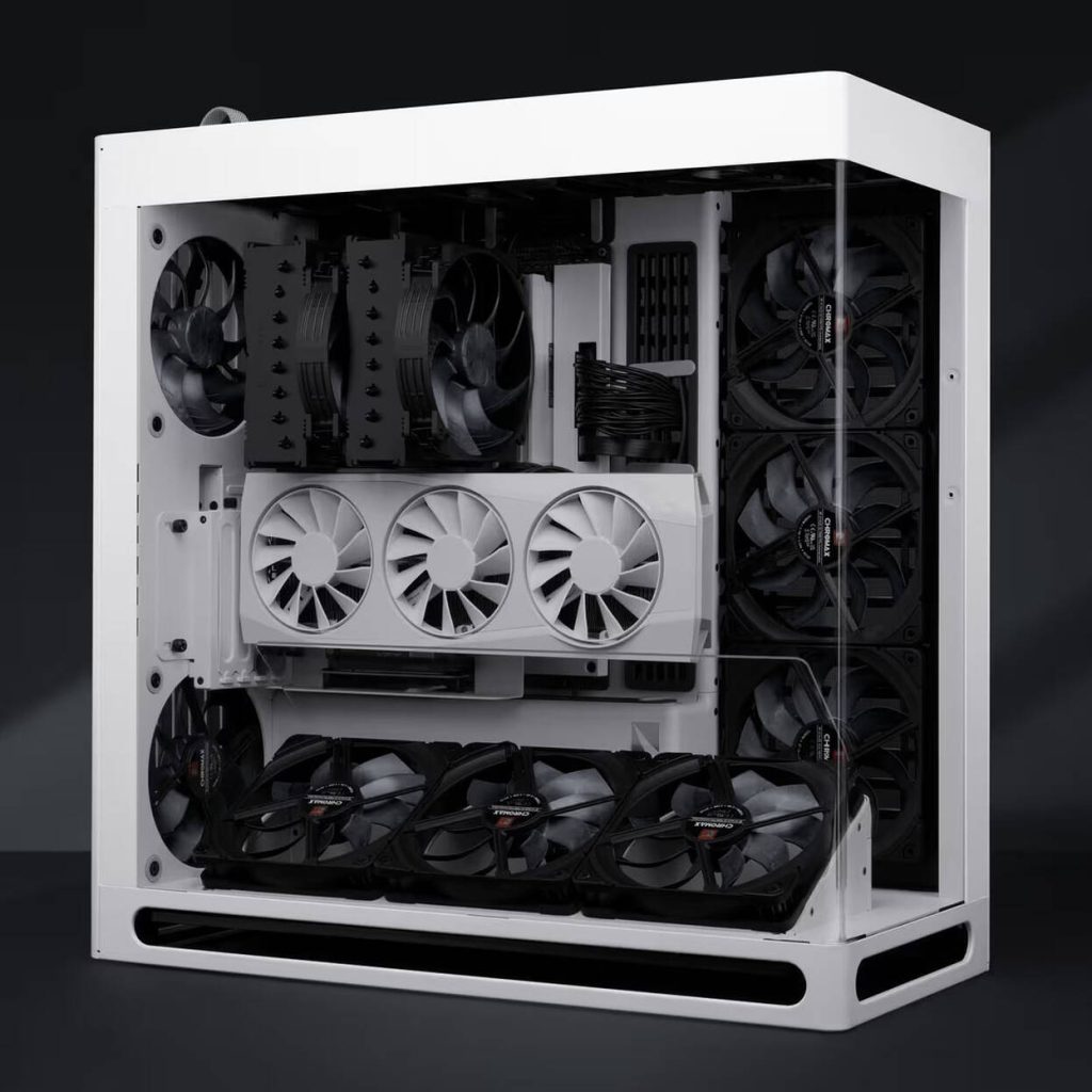Noctua NF-A14X25 G2 chromax.black Fan, PWM, LCP - black, 140mm