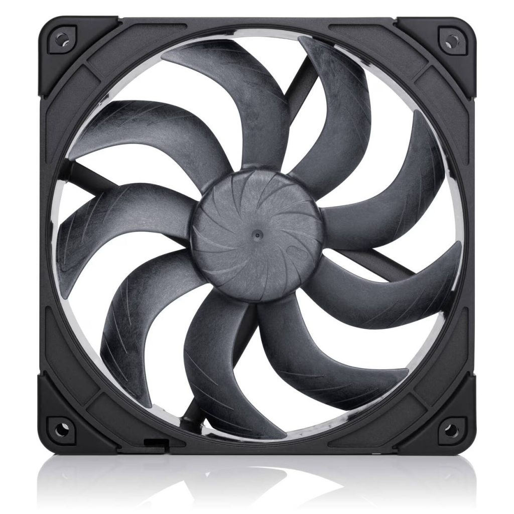 Noctua NF-A14X25 G2 PWM Sx2-PP chromax.black fan, LCP - black, 140mm, pack of 2