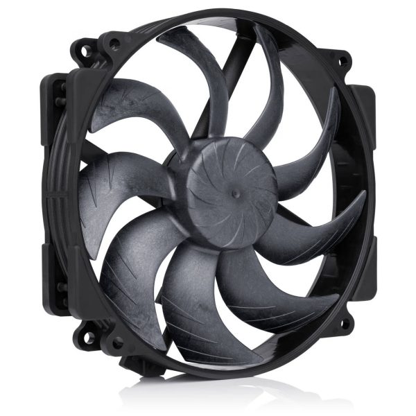 Noctua NF-A14X25r G2 PWM chromax.black fan, LCP – black, 140mm