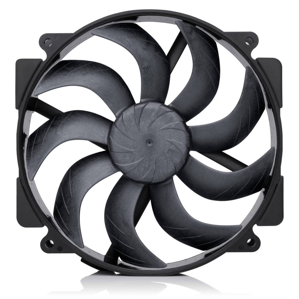 Noctua NF-A14X25r G2 PWM Sx2-PP chromax.black fan, LCP - black, 140mm, 2-pack