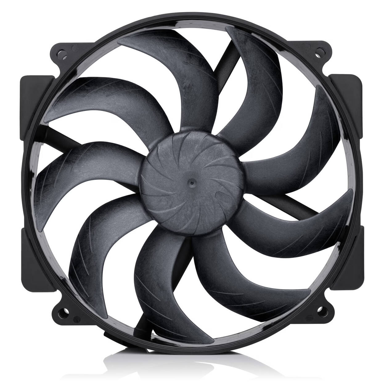 Noctua NF-A14X25r G2 PWM Sx2-PP chromax.black fan, LCP - black, 140mm, 2-pack