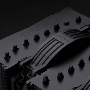 Noctua NF-A14X25r G2 PWM Sx2-PP chromax.black fan, LCP - black, 140mm, 2-pack