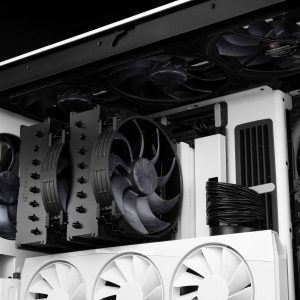 Noctua NF-A14X25r G2 PWM Sx2-PP chromax.black fan, LCP - black, 140mm, 2-pack