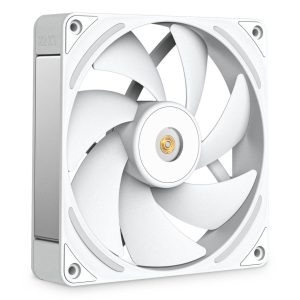 NZXT F140X RGB Case Fan, LCP Rotor, Hybrid Bearing, aRGB - White, 140mm : image 2