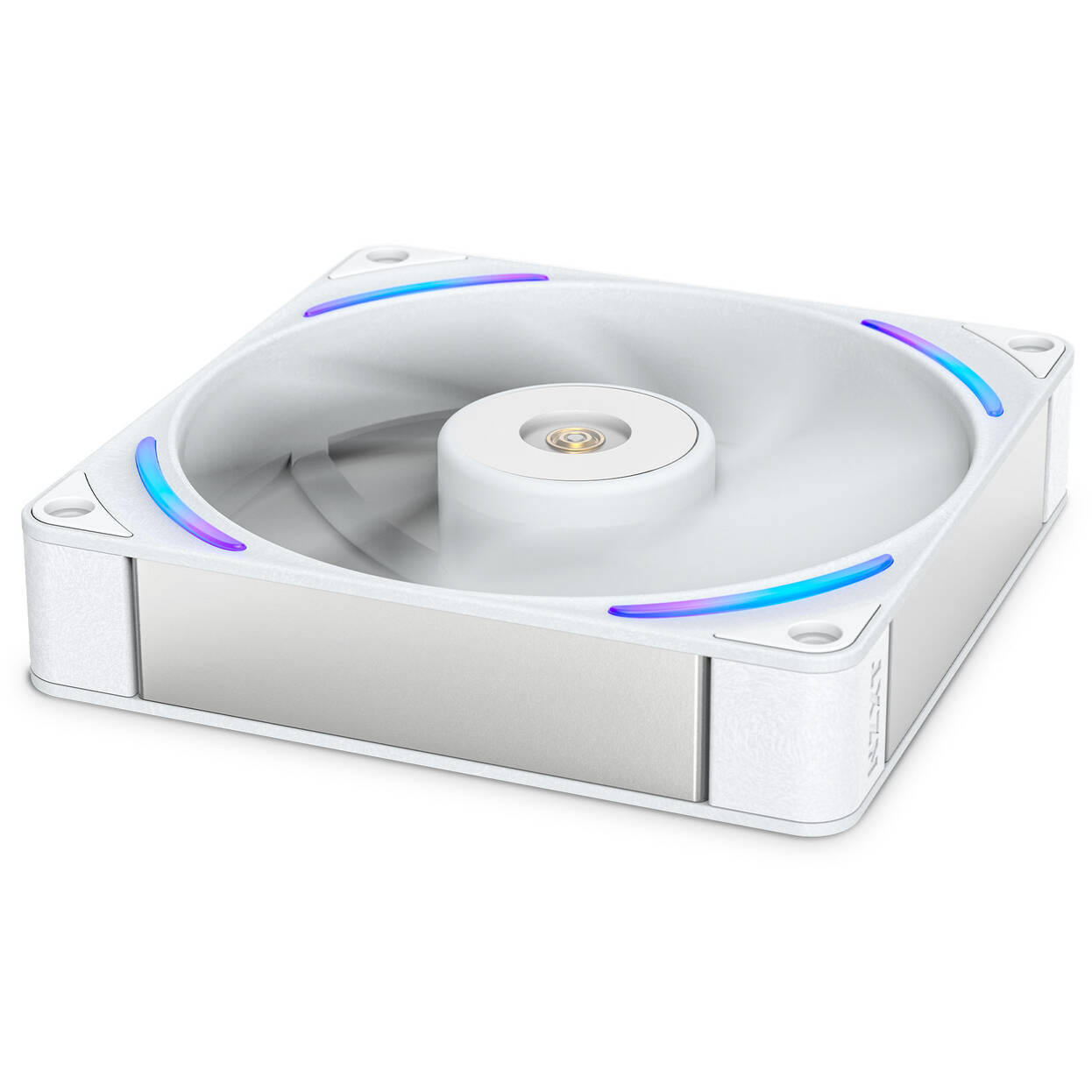NZXT F140X RGB Case Fan, LCP Rotor, Hybrid Bearing, aRGB - White, 140mm : image 4