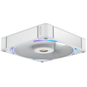 NZXT F140X RGB Case Fan, LCP Rotor, Hybrid Bearing, aRGB - White, 140mm : image 5