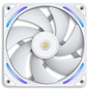 NZXT F140X RGB Case Fan, LCP Rotor, Hybrid Bearing, aRGB - White, 140mm : image 6