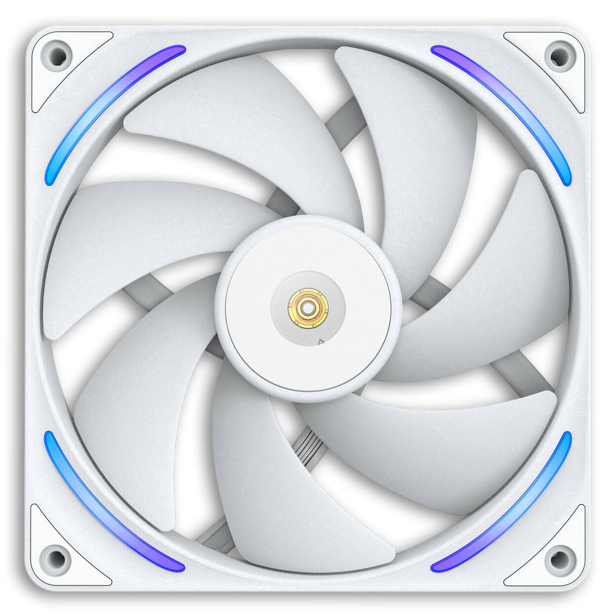 NZXT F140X RGB Case Fan, LCP Rotor, Hybrid Bearing, aRGB - White, 140mm : image 6