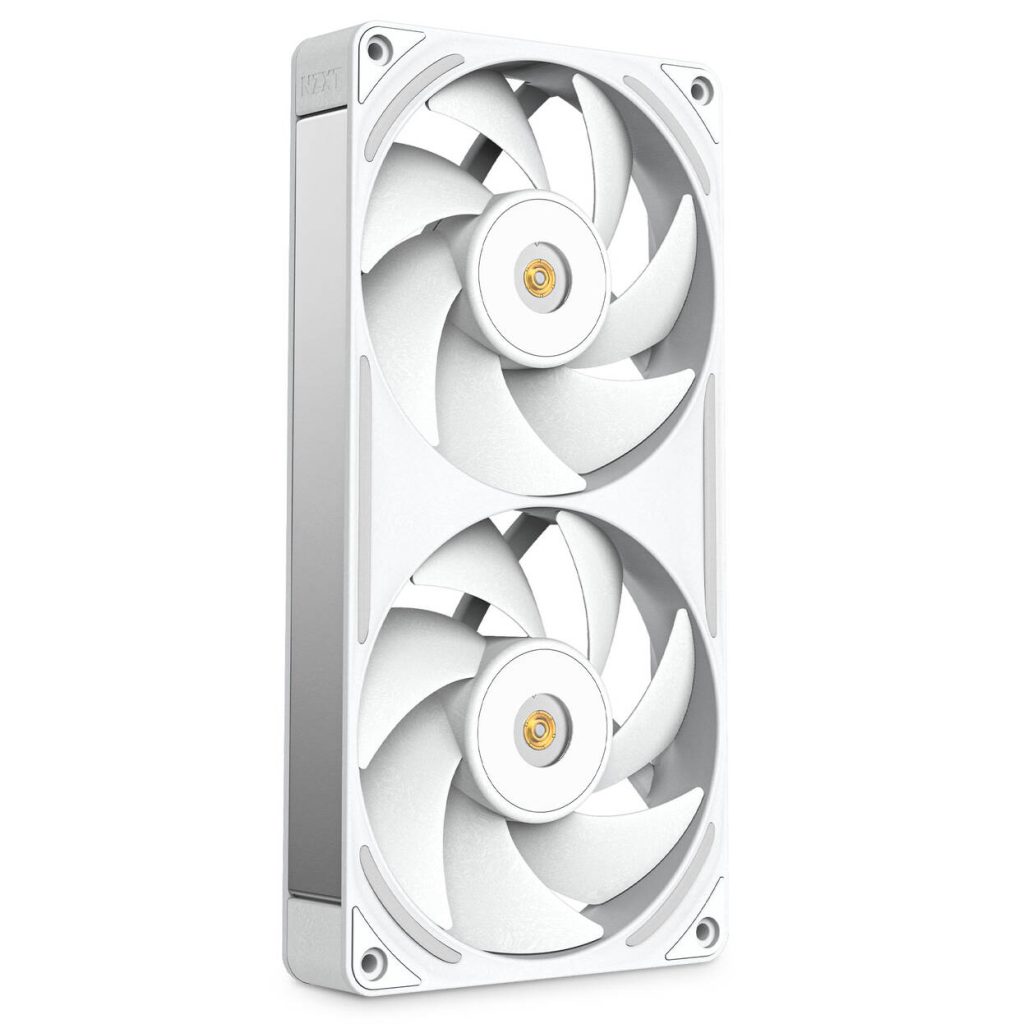 NZXT F240X RGB Case Fan, LCP Rotor, Hybrid Bearing, aRGB - white, 240mm : image 2
