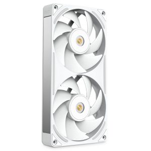 NZXT F240X RGB Case Fan, LCP Rotor, Hybrid Bearing, aRGB - white, 240mm : image 2
