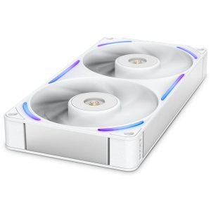 NZXT F240X RGB Case Fan, LCP Rotor, Hybrid Bearing, aRGB - white, 240mm : image 4