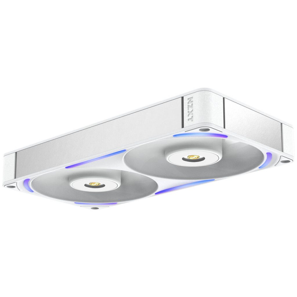 NZXT F240X RGB Case Fan, LCP Rotor, Hybrid Bearing, aRGB - white, 240mm : image 5
