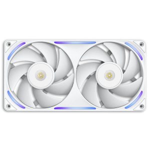 NZXT F240X RGB Case Fan, LCP Rotor, Hybrid Bearing, aRGB - white, 240mm : image 6