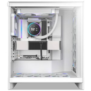 NZXT F240X RGB Case Fan, LCP Rotor, Hybrid Bearing, aRGB - white, 240mm : image 8