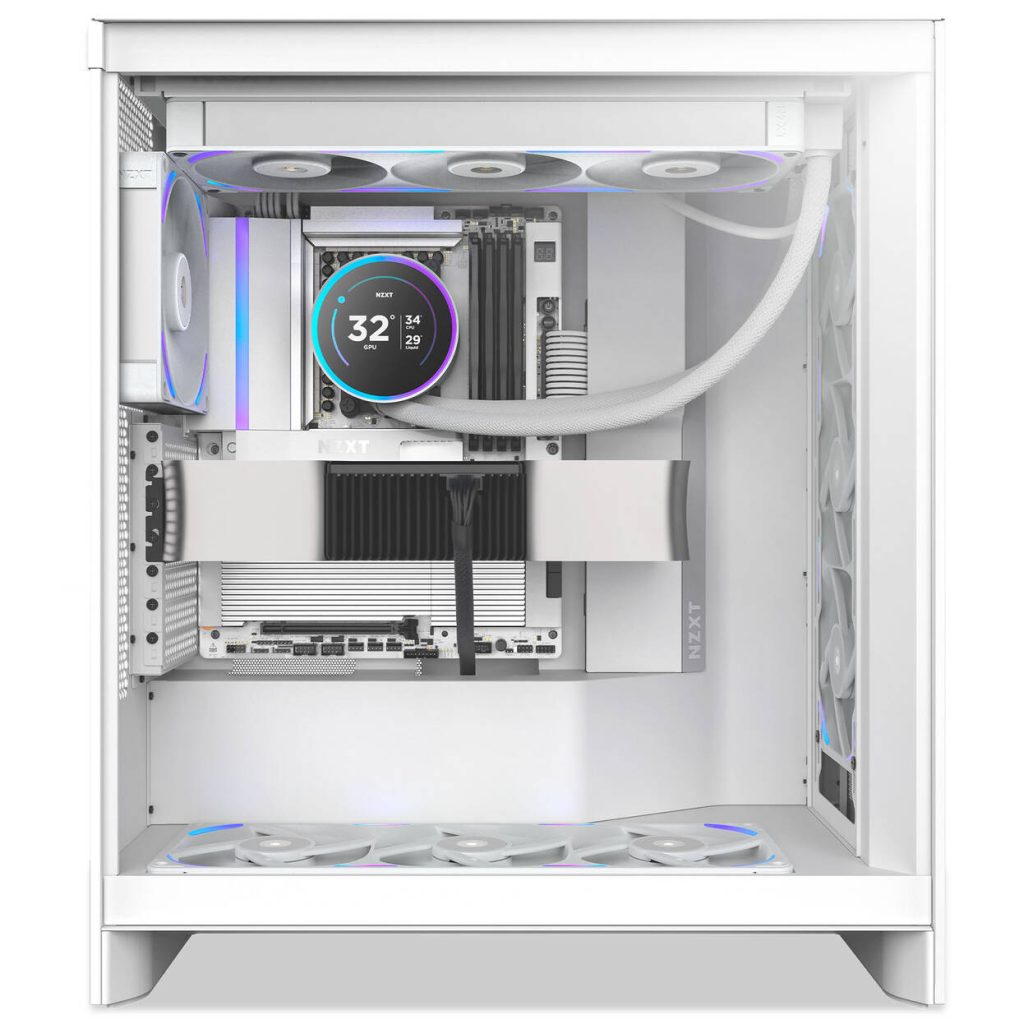 NZXT Performance F360X Single Frame Fan, aRGB, LCP Frame - Black, 360mm : image 8