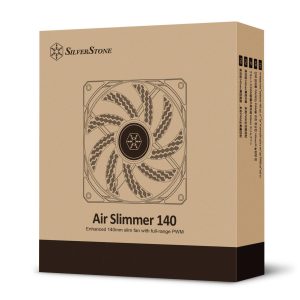 SilverStone SST-AS140B Air Slim 140 PWM Fan - black