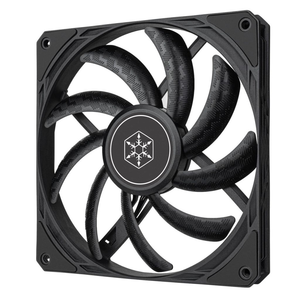 SilverStone SST-AS140B Air Slim 140 PWM Fan - black