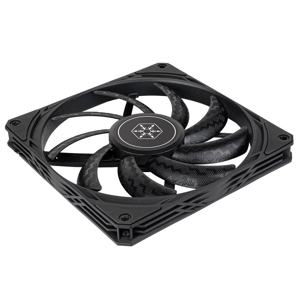 SilverStone SST-AS140B Air Slim 140 PWM Fan - black