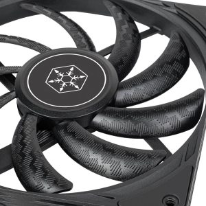 SilverStone SST-AS140B Air Slim 140 PWM Fan - black