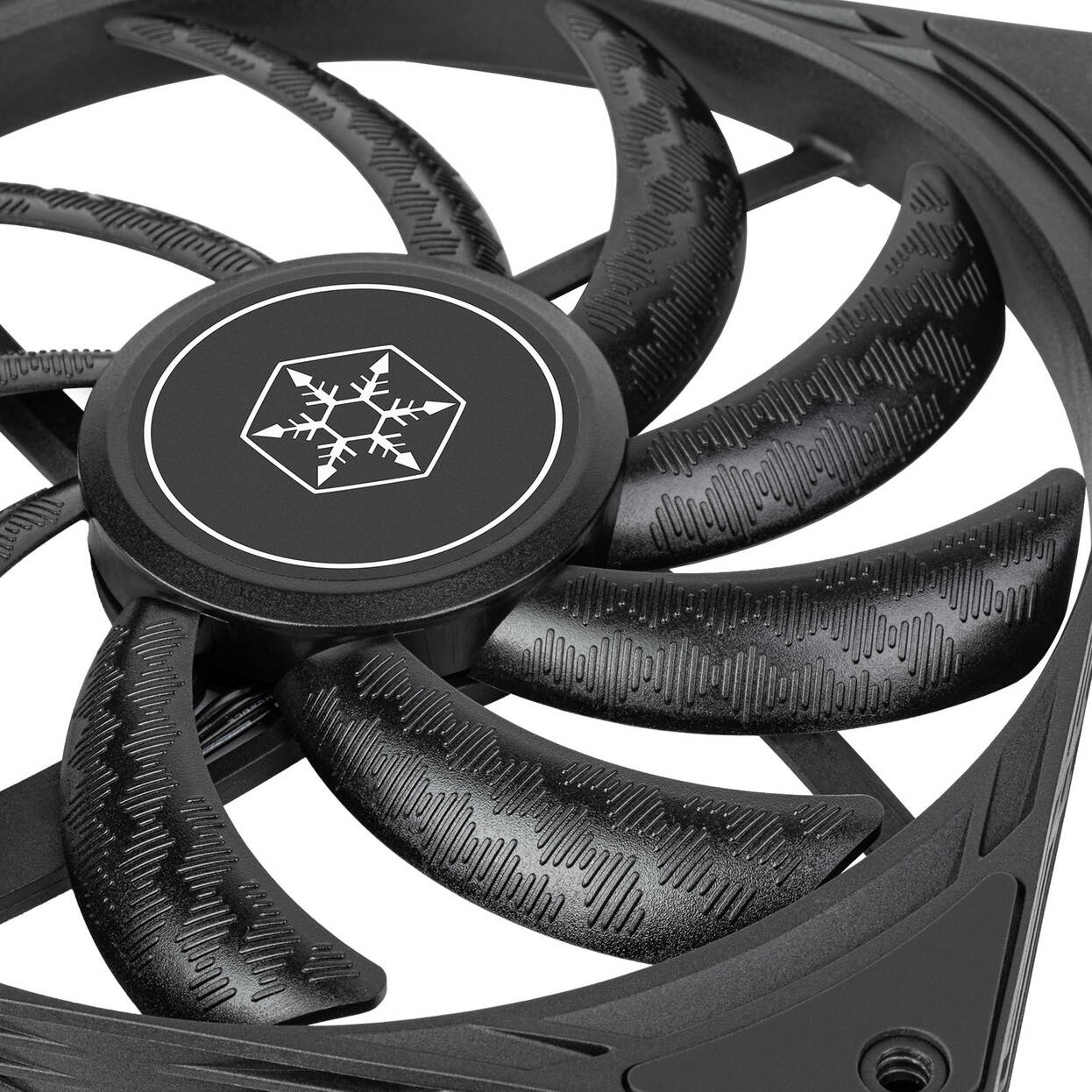 SilverStone SST-AS140B Air Slim 140 PWM Fan - black