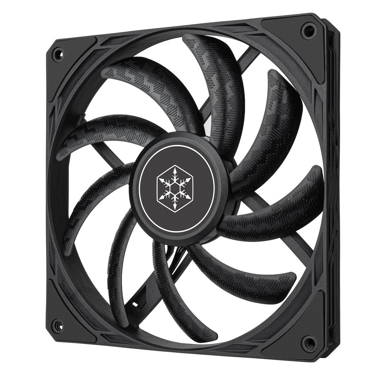 SilverStone SST-AS140B Air Slim 140 PWM Fan - black